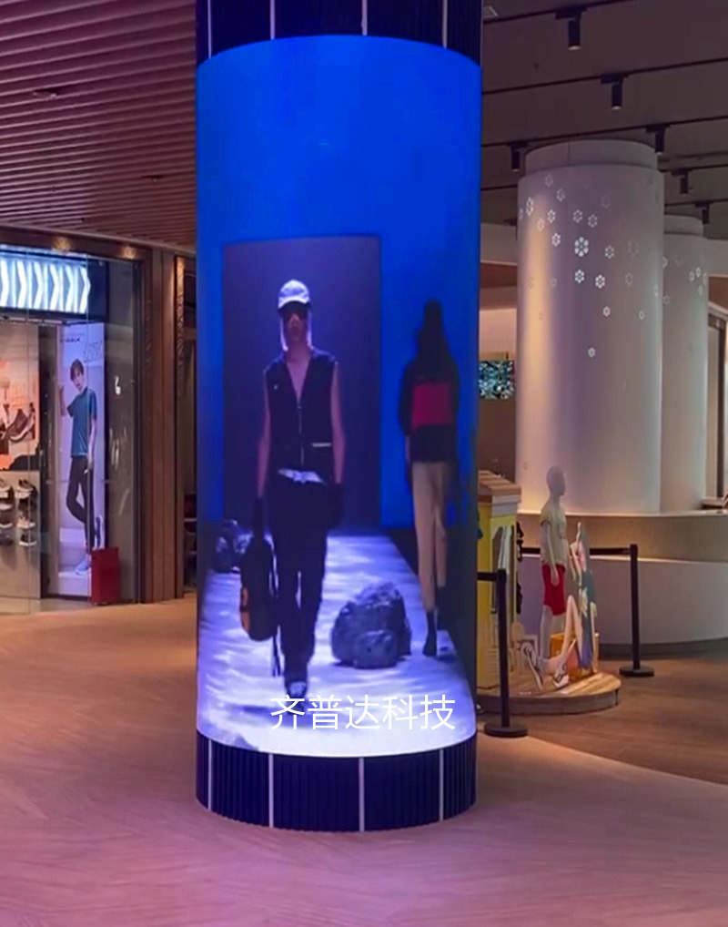 圆柱形led电子屏-圆柱led屏